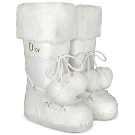 Leather boots Dior White size 41 EU in Leather 